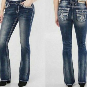 **Rock Revival Sz 32 Easy Boot Glade Mid-Rise Jean